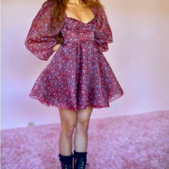 SOLD - NWT Selkie Crimson Princess Dress - Picture 1 of 8